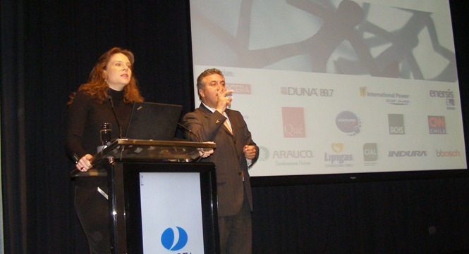 Directora Nacional del Senadis durante el lanzamiento del portal web.